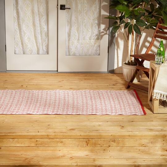 DII® Rust Diamond Outdoor Rug, 3ft. x 6ft.